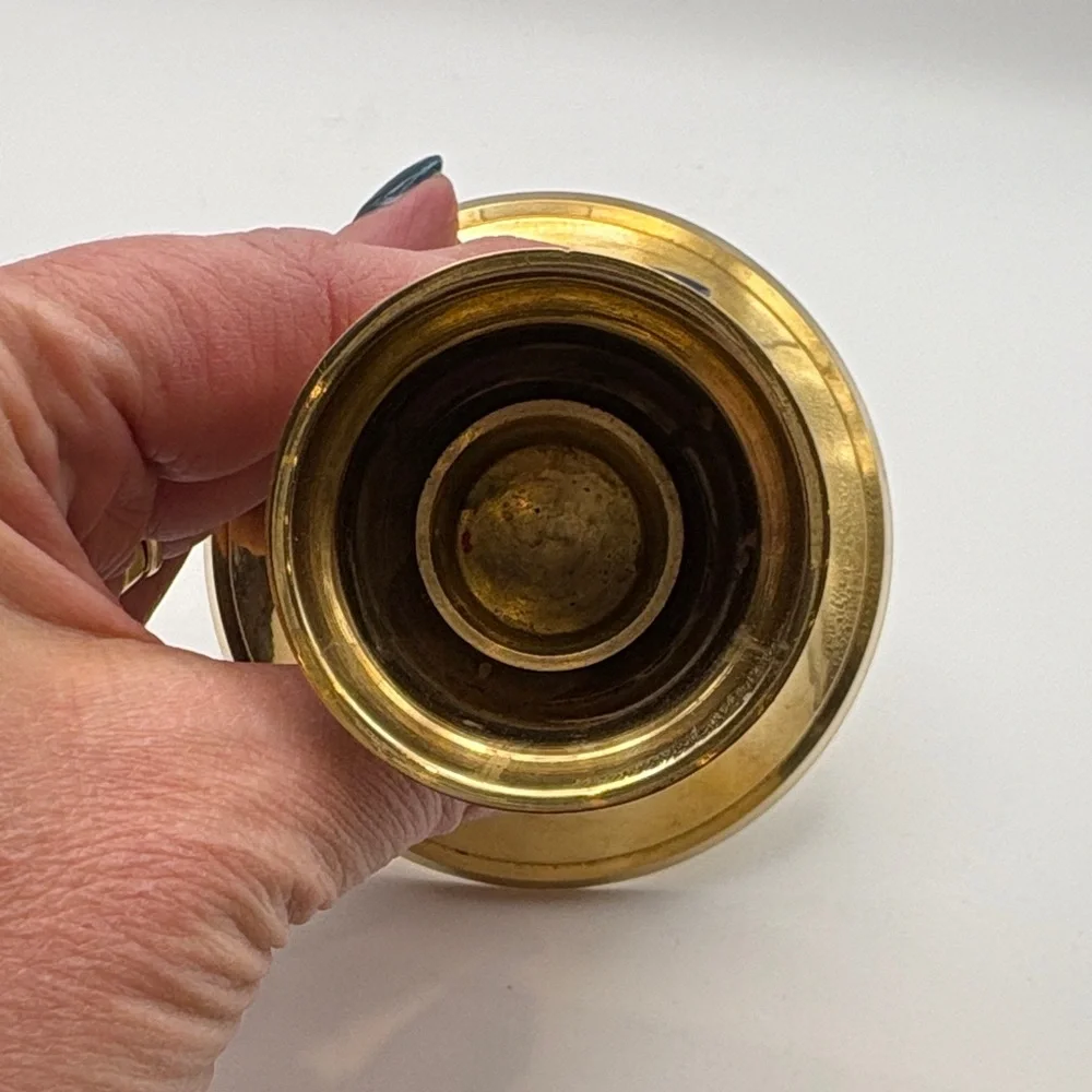 VTG Pr‎ Solid Brass Candlestick Holders